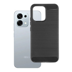 Etui Bumper Carbon LUX na telefon OPPO A6 Pro 5G CPH2781 czarne