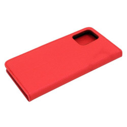 Etui Smart Magnet na telefon motorola moto g54 5G / g54 power edition 5G czerwone