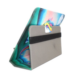 Etui na tablet 10" cali UNIWERSALNE / T-Mobile T Tablet 5G TCL TAB iPad Samsung Lenovo Kruger&Matz EAGLE 1074 wzór jednorożec