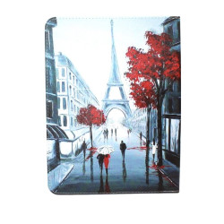 Etui na tablet 10" cali UNIWERSALNE / T-Mobile T Tablet 5G TCL TAB iPad Samsung Lenovo Kruger&Matz EAGLE 1074 wzór Paryż
