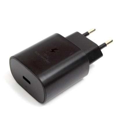 Ładowarka sieciowa Samsung EP-TA800EBE 3A 9V USB Typ C USB-C PD Power Delivery czarna 25W