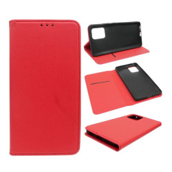 Etui Smart Magnet do telefonu Samsung Galaxy S10 Lite G770 czerwone