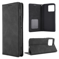 Etui Smart Retro na telefon motorola edge 70 5G XT2601-2 czarne