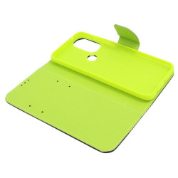 Etui Fancy Diary na telefon motorola moto g71 5G XT2169 granatowe
