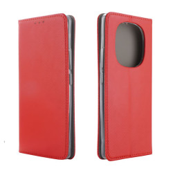 Etui Smart Magnet na telefon Xiaomi Redmi Note 14 Pro 4G 24116RACCG czerwone