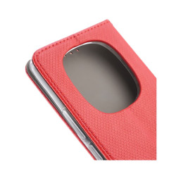Etui Smart Magnet na telefon Xiaomi Redmi Note 14 Pro 4G 24116RACCG czerwone
