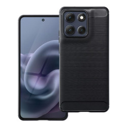 Etui Bumper Carbon LUX na telefon motorola moto g86 5G XT2527-2 / moto g86 power 5G XT2527-7 czarne