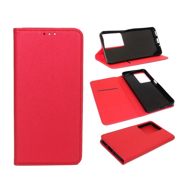 Etui Smart Magnet na telefon Realme C75 4G RMX3941 / 14x 5G RMX3943 czerwone