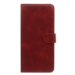 Etui Smart Leather na telefon Realme C75 4G RMX3941 / 14x 5G RMX3943 czerwone