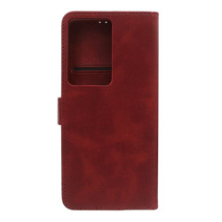 Etui Smart Leather na telefon Realme C75 4G RMX3941 / 14x 5G RMX3943 czerwone