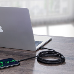 Kabel PD Powe Delivery USB-C - USB-C przewód do ładowania BASEUS 100W 20V 5A 2m czarny