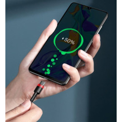 Kabel PD Powe Delivery USB-C - USB-C przewód do ładowania BASEUS 100W 20V 5A 2m czarny