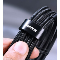 Kabel PD Powe Delivery USB-C - USB-C przewód do ładowania BASEUS 100W 20V 5A 2m czarny