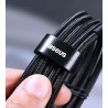 Kabel PD Powe Delivery USB-C - USB-C przewód do ładowania BASEUS 100W 20V 5A 2m czarny
