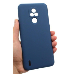 Etui Tint Case na telefon motorola moto e7 XT2052 granatowe
