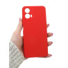 Etui Tint Case na telefon motorola moto g34 5G XT2363 czerwone
