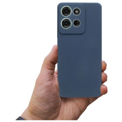 Etui Tint Case na telefon motorola moto g75 5G XT2437 granatowe