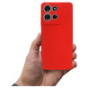 Etui Tint Case na telefon motorola moto g75 5G XT2437 czerwone