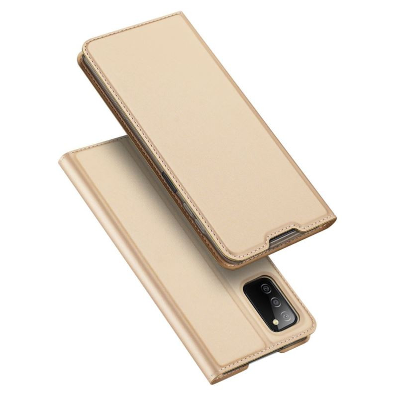 Etui DUXDUCIS SKINPRO na telefon Samsung Galaxy A03s A037 złote