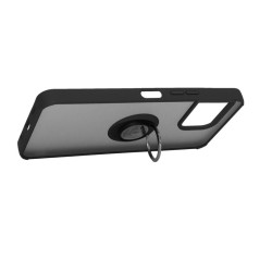 ETUI FINGER RING PC na telefon T-Mobile T Phone 2 Pro 5G / REVVL 7 Pro 5G czarne