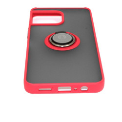 ETUI FINGER RING PC na telefon T-Mobile T Phone 2 Pro 5G / REVVL 7 Pro 5G czerwone