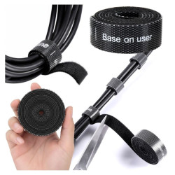 Organizer taśma rzepowa do kabli Baseus 0,5m - profesjonalny system zarządzania okablowaniem