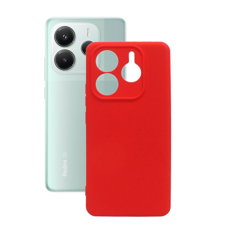 Etui Tint Case na telefon Xiaomi Redmi Note 14 5G 24094RAD4G czerwone