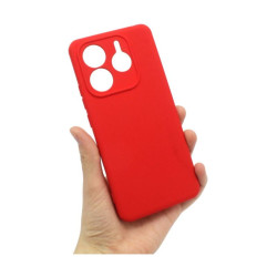 Etui Tint Case na telefon Xiaomi Redmi Note 14 5G 24094RAD4G czerwone
