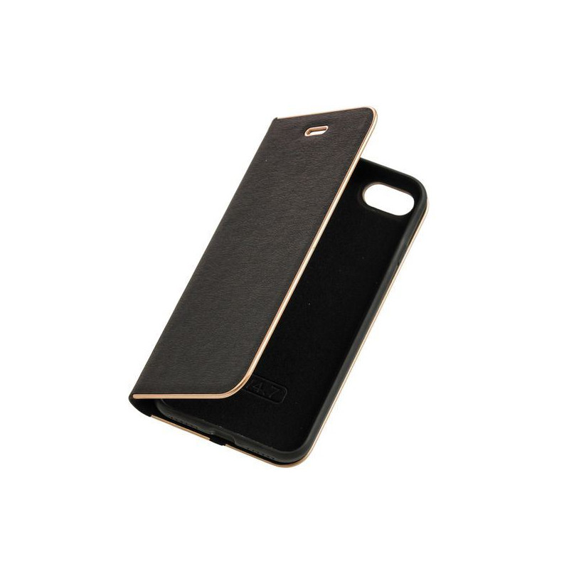 Etui Flip Vennus na telefon Apple iPhone 7 A1660 / 8 A1863 / SE 2020 A2296 / SE 2022 A2783 czarne