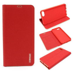 Etui Flip Vennus na telefon Apple iPhone 7 A1660 / 8 A1863 / SE 2020 A2296 / SE 2022 A2783 czerwone