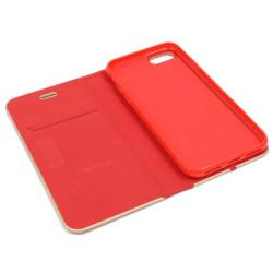 Etui Flip Vennus na telefon Apple iPhone 7 A1660 / 8 A1863 / SE 2020 A2296 / SE 2022 A2783 czerwone