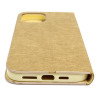 Etui Flip Vennus na telefon Apple iPhone 12 Pro Max A2342 złote