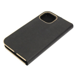 Etui Flip Vennus na telefon Apple iPhone 14 A2882 czarne