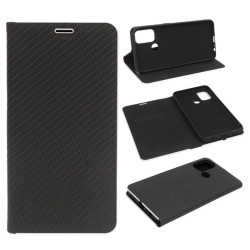 Etui Flip Vennus na telefon OPPO A53 A53s A33 A32 2020 CARBON czarne
