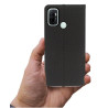 Etui Flip Vennus na telefon OPPO A53 2020 / A53s 2020 / A33 2020 / A32 2020 czarne carbon