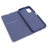 Etui Flip Vennus na telefon Samsung Galaxy A03s A037 granatowe carbon