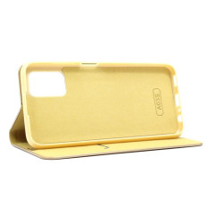 Etui Flip Vennus na telefon Samsung Galaxy A03s A037 złote