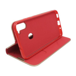 Etui Flip Vennus na telefon Samsung Galaxy A11 A115 / M11 M115 czerwone