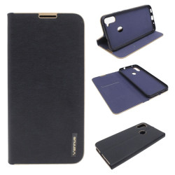 Etui Flip Vennus na telefon Samsung Galaxy A11 A115 / M11 M115 granatowe