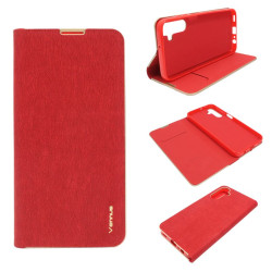 Etui Flip Vennus na telefon Samsung Galaxy A15 4G A155 / 5G A156 czerwone