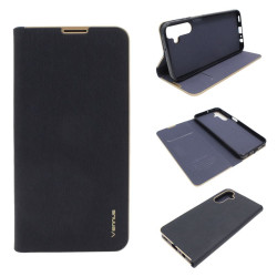 Etui Flip Vennus na telefon Samsung Galaxy A15 4G A155 / 5G A156 granatowe