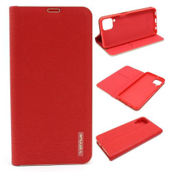 Etui Flip Vennus na telefon Samsung Galaxy A22 4G / M22 / M32 4G czerwone