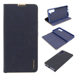 Etui Flip Vennus na telefon Samsung Galaxy A34 5G A346 granatowe