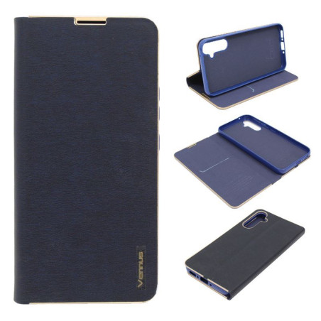 Etui Flip Vennus na telefon Samsung Galaxy A34 5G A346 granatowe