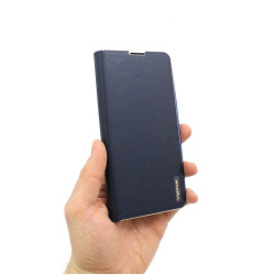 Etui Flip Vennus na telefon Samsung Galaxy A34 5G A346 granatowe