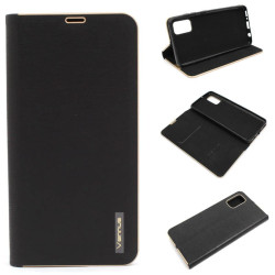 Etui Flip Vennus do telefonu Samsung Galaxy A41 A415 czarne