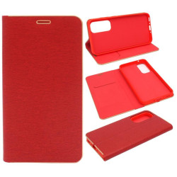 Etui Flip Vennus na telefon Samsung Galaxy A35 5G A356 czerwone