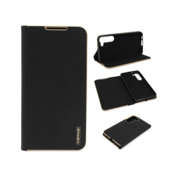 Etui Flip Vennus na telefon Samsung Galaxy S23 S911 czarne