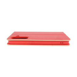 Etui Flip Vennus na telefon Samsung Galaxy S23 FE 5G S711 czerwone