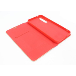 Etui Flip Vennus na telefon Samsung Galaxy S23 FE 5G S711 czerwone
